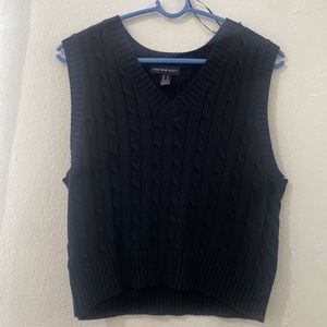 Knit vest